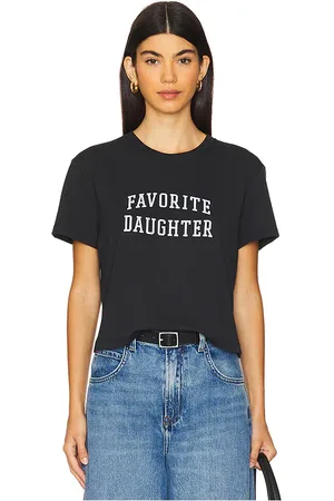 Favorite Daughter Cropped Collegiate Tee