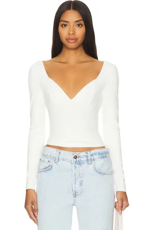 Free People X Intimately FP Duo Corset Long Sleeve Cami In