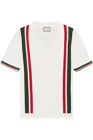 Runaway The Label Benny Shirt White Red & Green