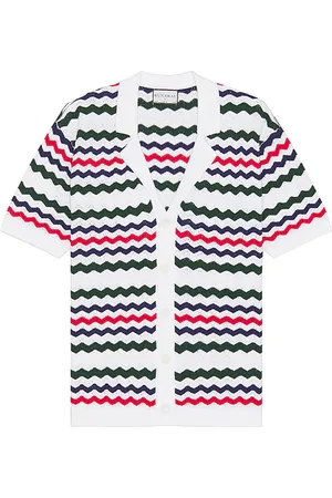 Runaway The Label Elias Shirt White Red & Green