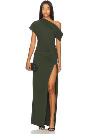 Simkhai Kally Draped Midi Dress