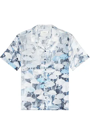 FLÂNEUR Umbrella Viscose Short Sleeve Shirt