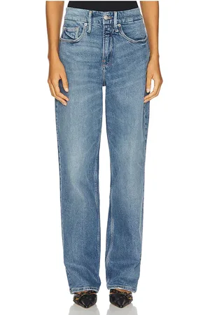 GOOD AMERICAN Good 90s Straight Leg
