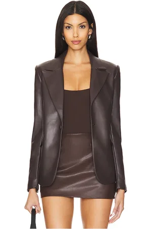 GOOD AMERICAN Better Than Leather Sculpted Blazer