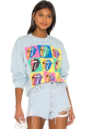 Madeworn Rolling Stones 89 Multi Tongue Sweatshirt