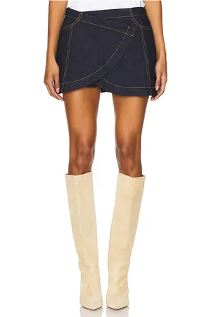 SOVERE Dusk Denim Skort