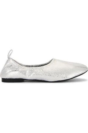 SIMON MILLER Crinkle Metallic Riad Flat