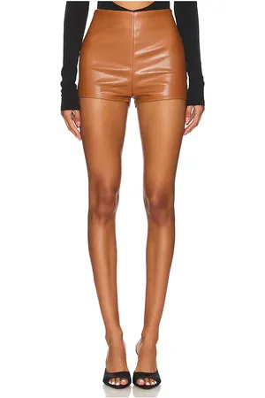 Nookie Faux Leather Shorts