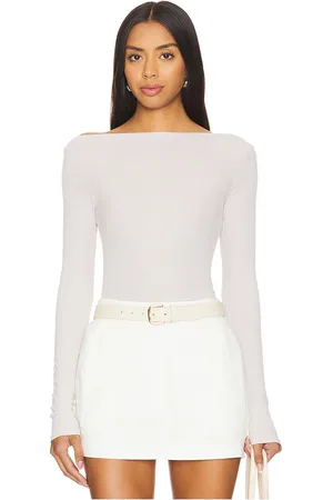 ENZA COSTA Silk Knit Boat Neck