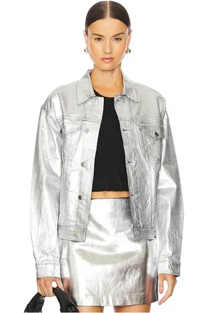RTA Odelia Oversized Denim Jacket