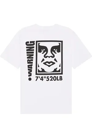 Obey Warning Tee