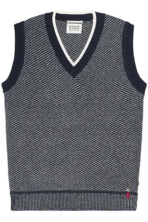 Scotch&Soda V Neck Special Stitch Vest