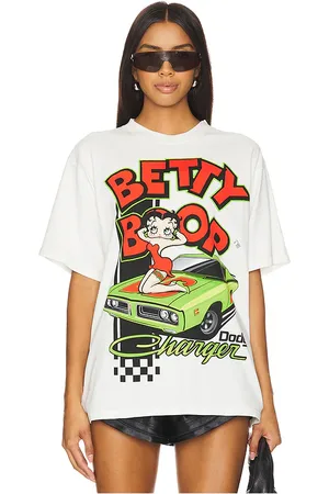Philcos Betty Boop Dodge Charger Boxy Tee