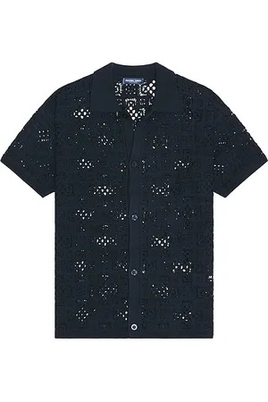 Frescobol Carioca Raul Crochet Cardigan Shirt