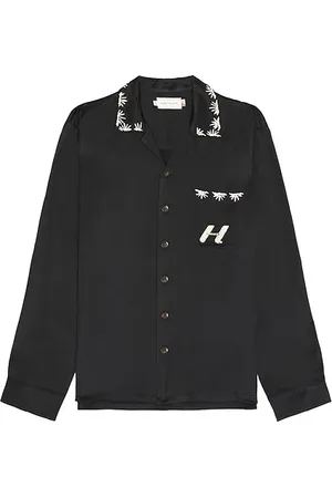 HONOR THE GIFT Palm Stitch Long Sleeve Button Up