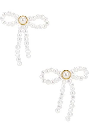 Lele Sadoughi Bow Stud Earrings