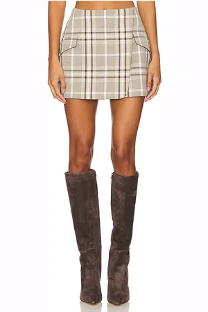 Simkhai Payton Wrap Mini Skirt