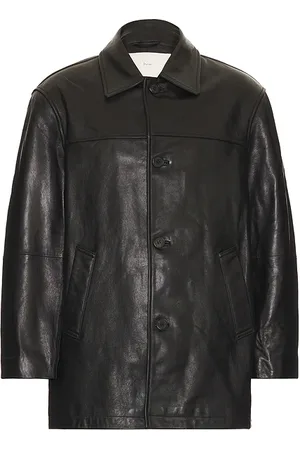 DUNST Leather Half Jacket