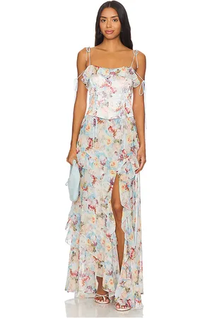 For Love & Lemons Constance Maxi Dress