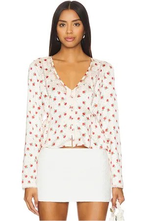 Free People Field Of Roses Top