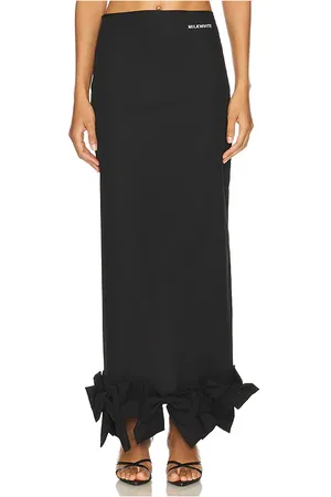 Milkwhite Midi Skirt