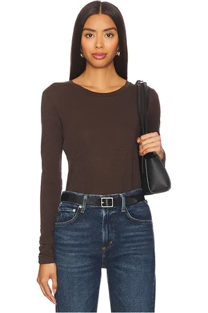 Goldie Estelle Long Sleeve Classic Crew Top