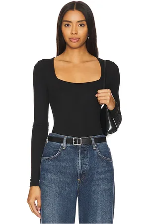 Goldie Estelle Square Neck Long Sleeve Tee