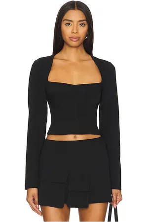 Camila Coelho Millie Long Sleeve Top