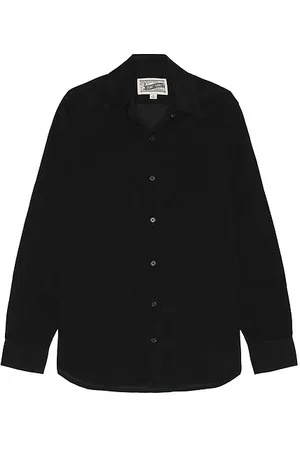 Schott NYC Pinwale Button Up Shirt