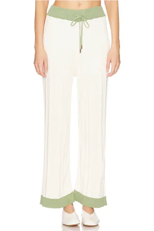 Sancia The Cielo Knit Pants Creme Pistachio