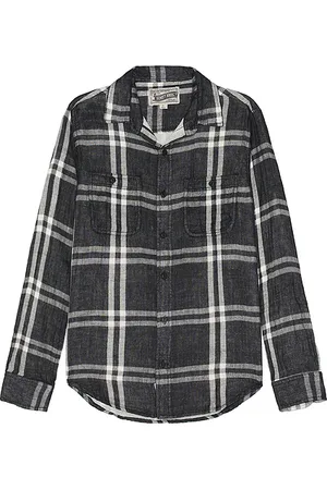 Schott NYC Double Weave Plaid Work Shirt