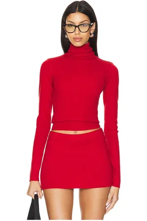 Frankies Bikinis Tucker Cloud Knit Turtleneck Sweater