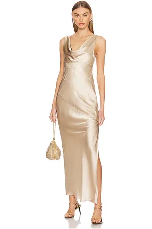 Nicholas Sally Cowl Neck Maxi Dress