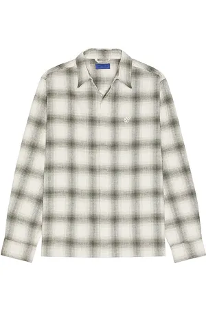 Saturdays NYC Mickey Cotton Linen Long Sleeve Shirt