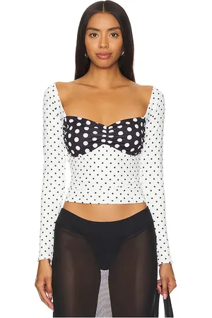 Nii hai Polka Long Sleeve Top
