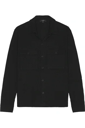 Vince Chunky Waffle Overshirt
