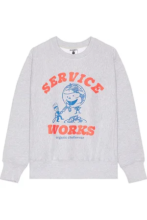 Service Works Organic Chefswear Crewneck