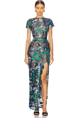Bronx and Banco Zinna Embroidered Gown