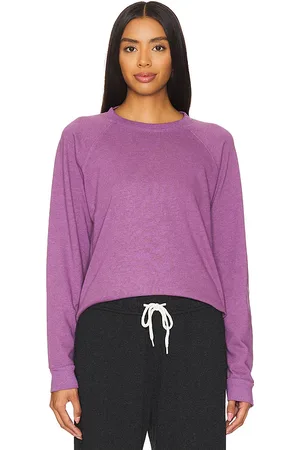 MONROW Original Fleece Vintage Raglan Sweater