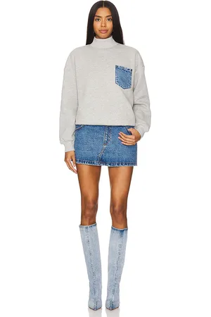 SER.O.YA Marley Terry Denim Sweater Dress