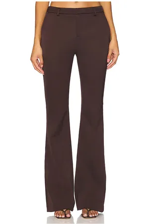 SER.O.YA Elvira Heavy Satin Flare Trouser