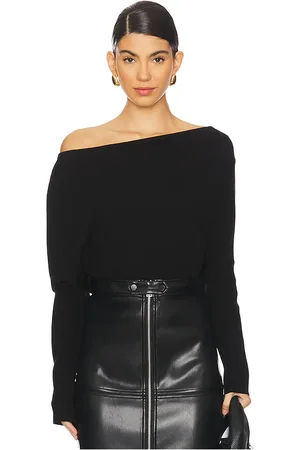 Simkhai Lavina Draped Off Shoulder Sweater