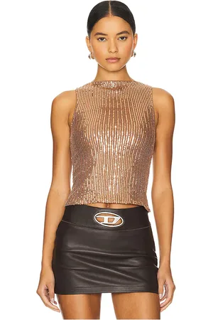 superdown Georgia Sequin Top
