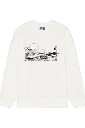Coney Island Picnic Water Based Screen Print Crewneck Sweatshirt