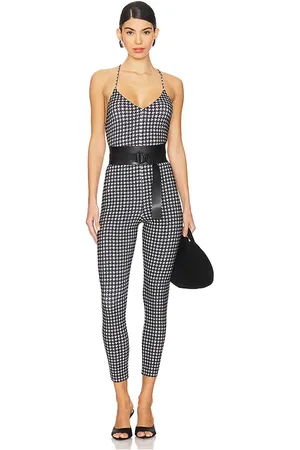 Norma Kamali Low Back Fara Slip Catsuit