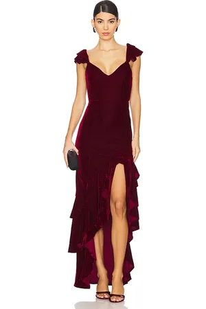 Tularosa Camille Velvet Gown