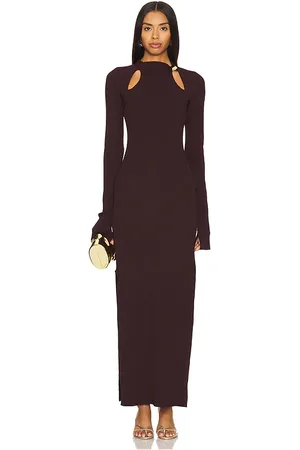 Nicholas Ellie Midi Gold Bead Dress