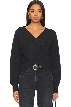 BROCHU WALKER Hughes Wrap Front Sweater