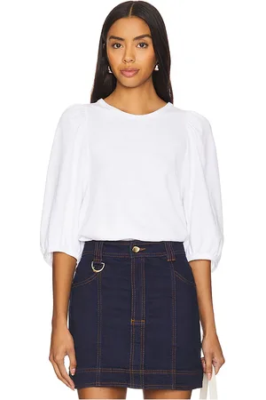Nation LTD Evita Balloon Sleeve Top