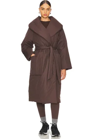 Varley Ana Long Wrap Puffer Coat